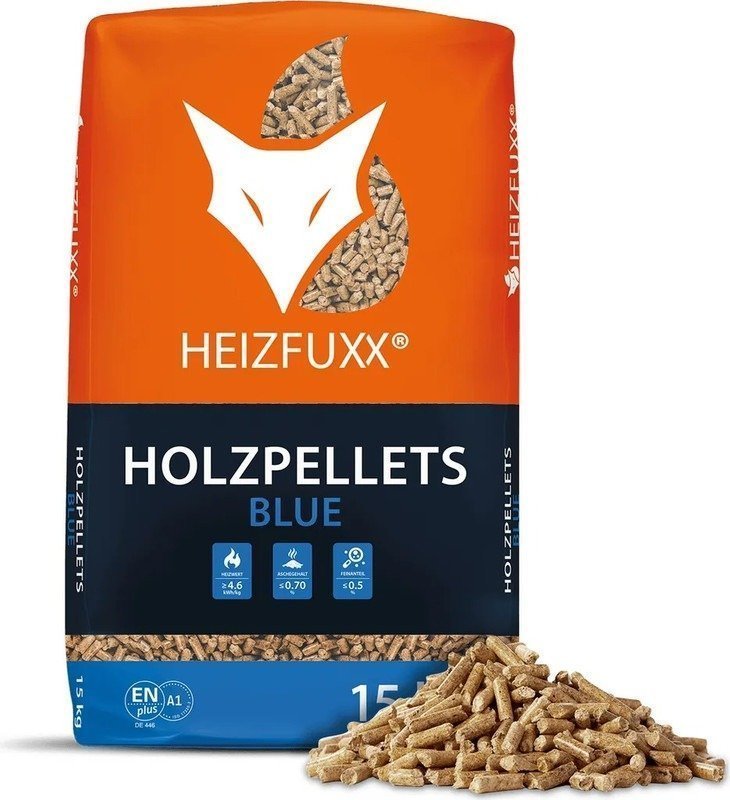 Heizfuxx Holzpellets "Blue" – 975 kg (65 x 15 kg Säcke) – Image 3