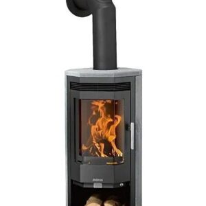 Kaminofen Justus Usedom 5 D – 5,5 kW, Dauerbrandofen mit Automatik & Prismascheibe